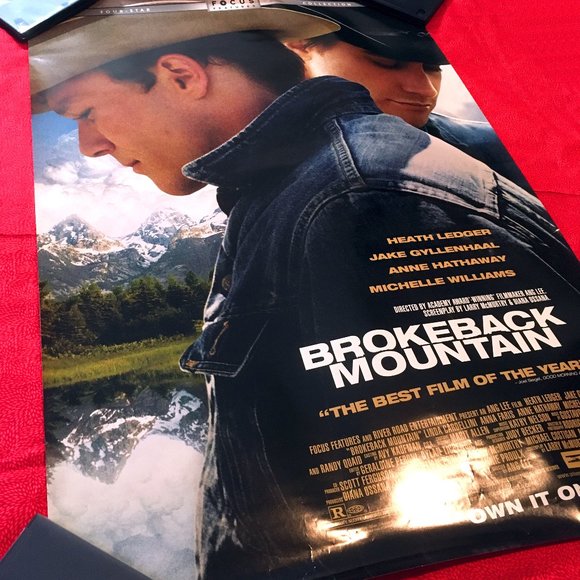 Brokeback Mountain Movie Poster Cowboy 🎥 👀 🎞️ - Picture 2 of 13